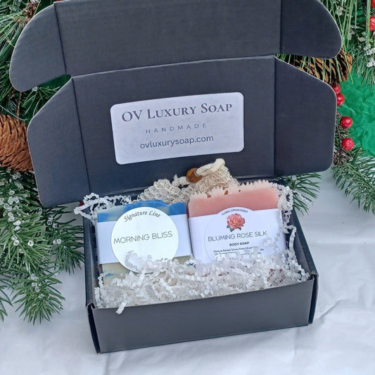 Christmas Soap Gift Set (2 bars)