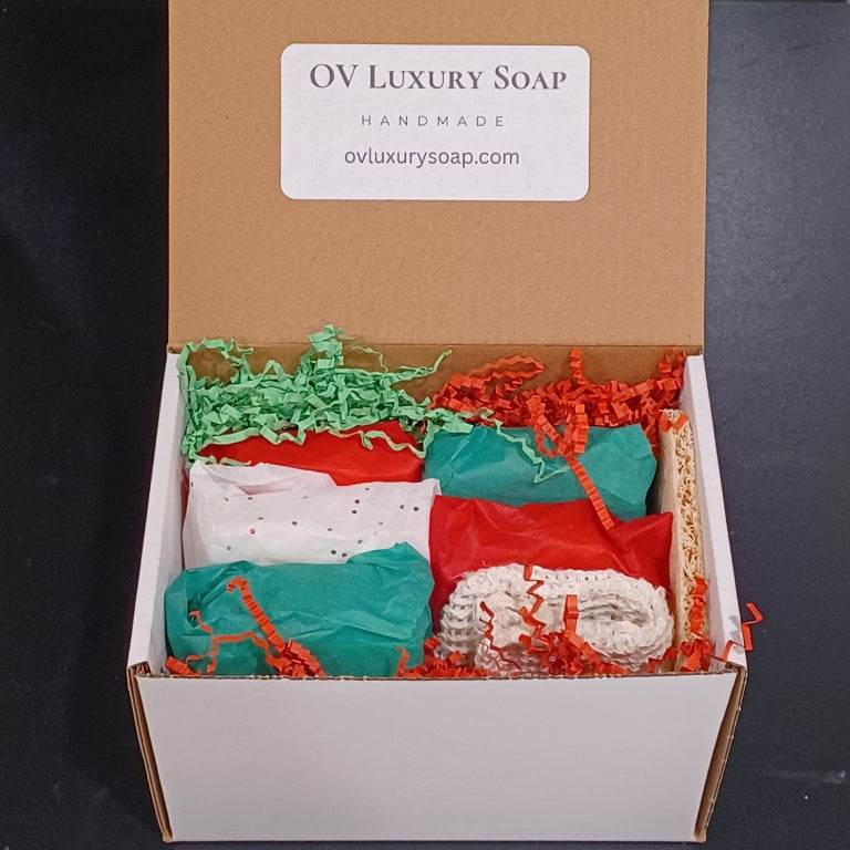 Christmas Soap Gift Set (5 bars)