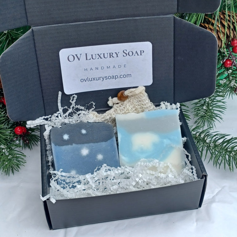 Christmas Soap Gift Set (2 bars)