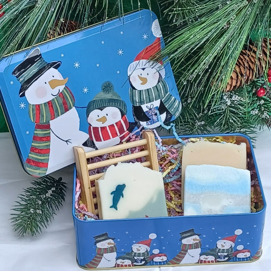 Christmas Soap Gift Set for Kids (3 bars)
